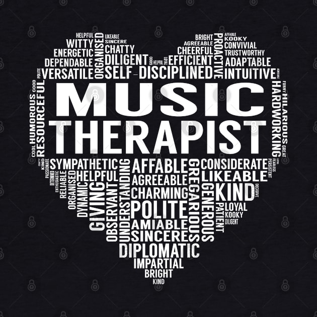 Music Therapist Heart by LotusTee